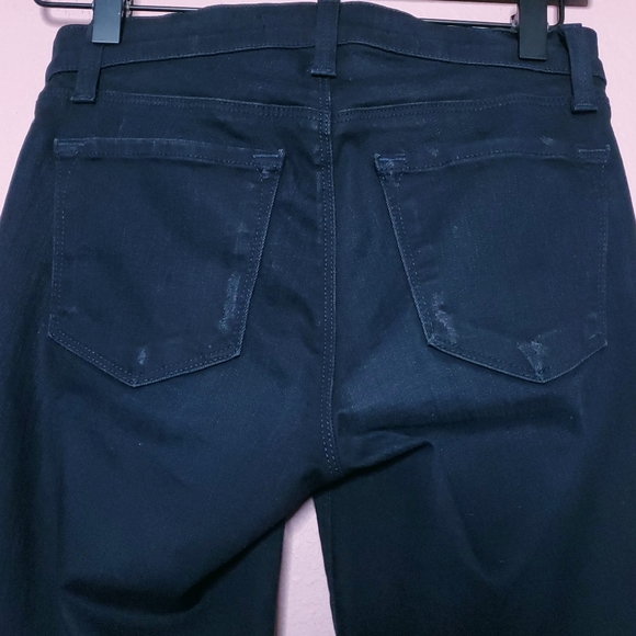 J Brand The Skinny Leg Jeans In Blacklash Distressed - Picture 13 of 16